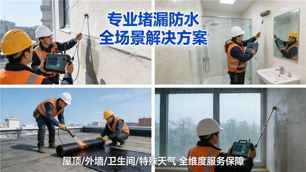 堵漏防水解决方案